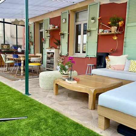 Апартаменты Terrasse Des Artistes - 2 Pieces Avec Pergola Канны