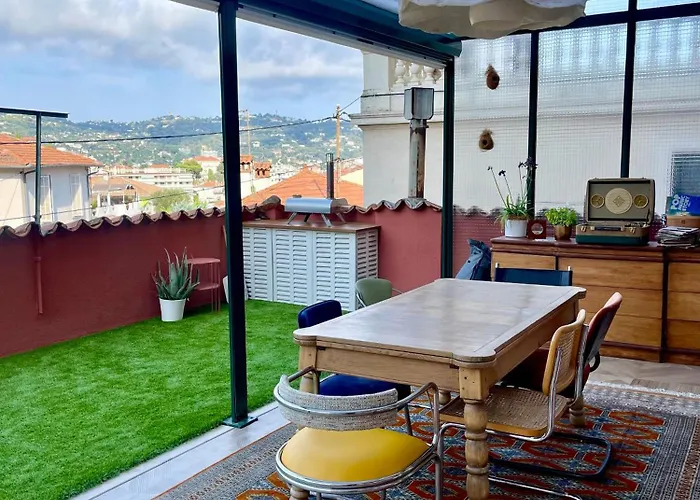 דירה Terrasse Des Artistes - 2 Pieces Avec Pergola קאן